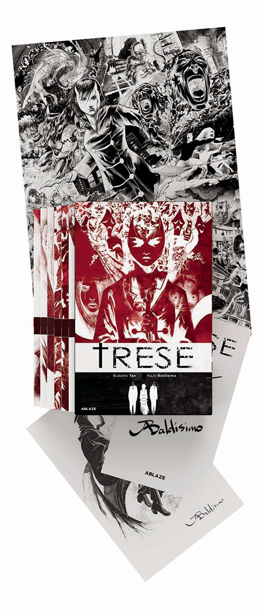 Trese Vol 1 - 6 GN Box Set Signed & Sketch