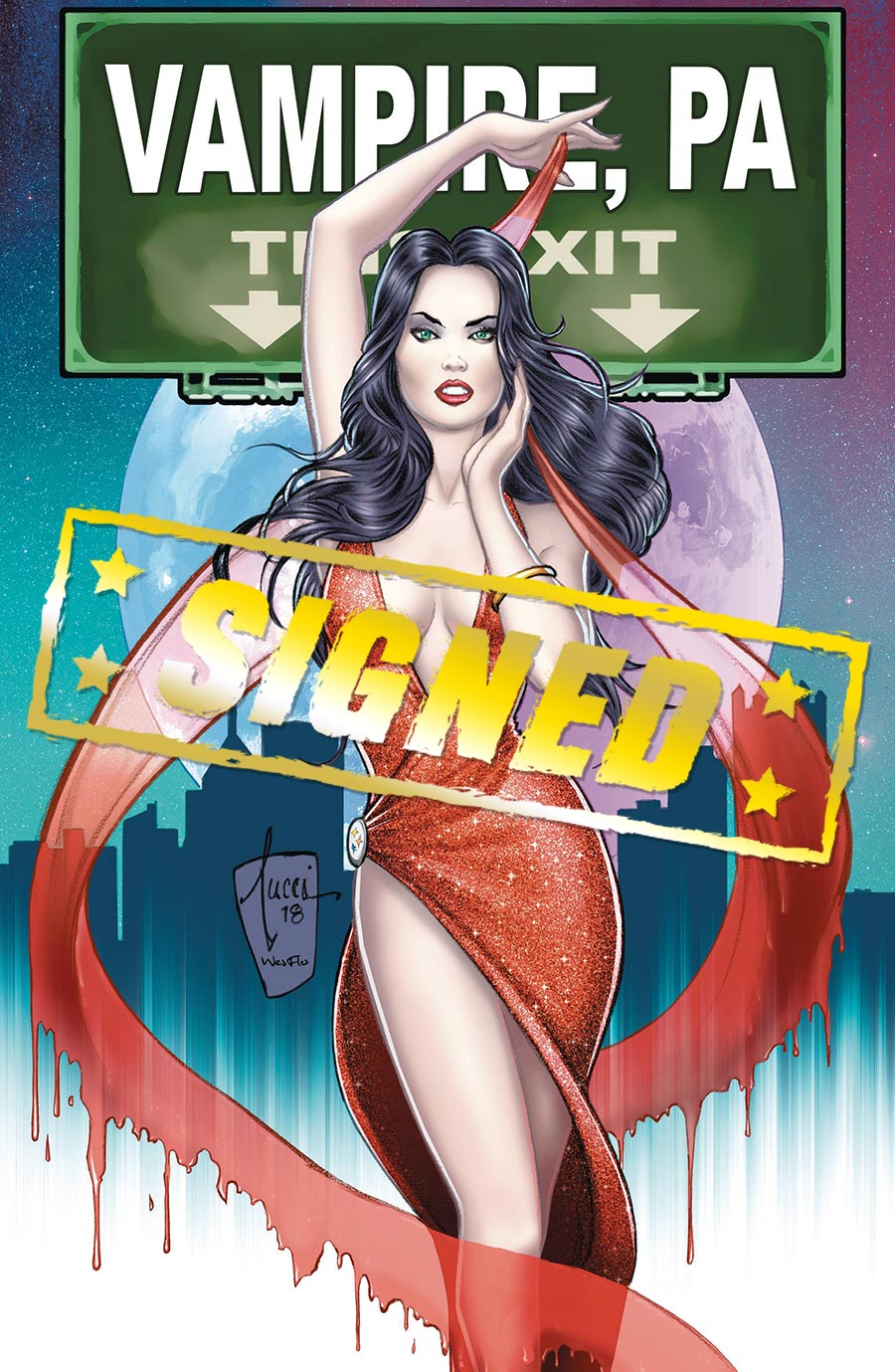 Vampire PA Vol 1 Pittsburgh Noir TP Signed Limited Edition Standard Version