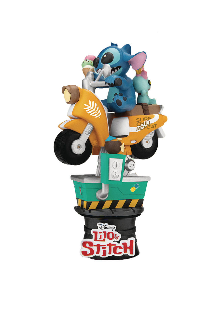 Coin Ride DS-041 Stitch D-Stage Series 6-Inch Statue