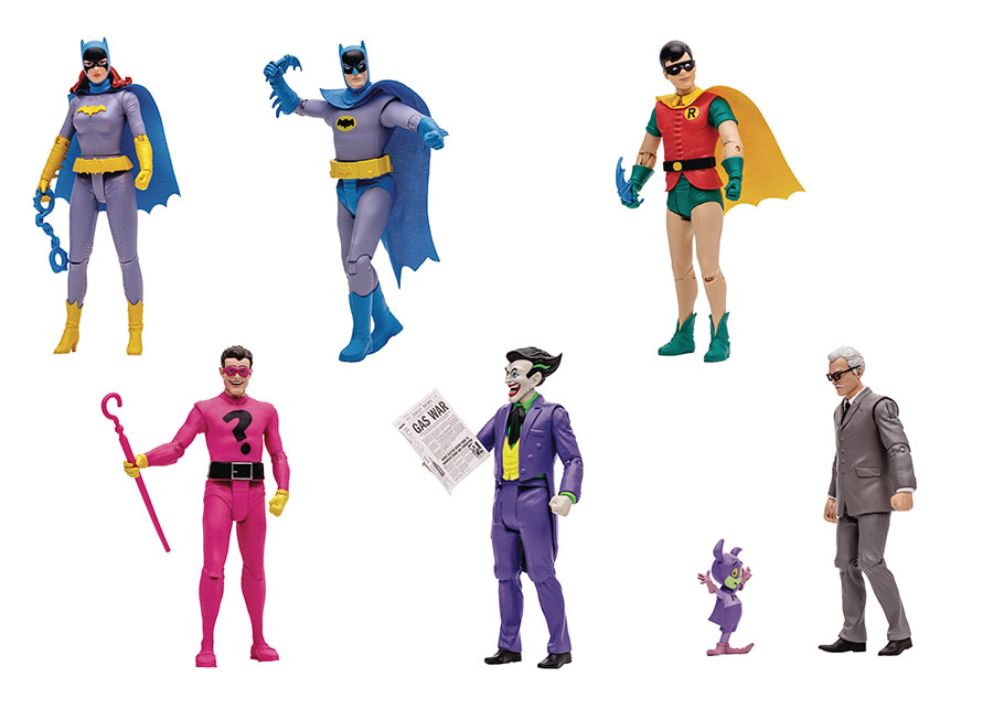 DC Retro 66 Batman Wave 9 The New Adventures Of Batman 6-Inch Action Figure Assortment Case
