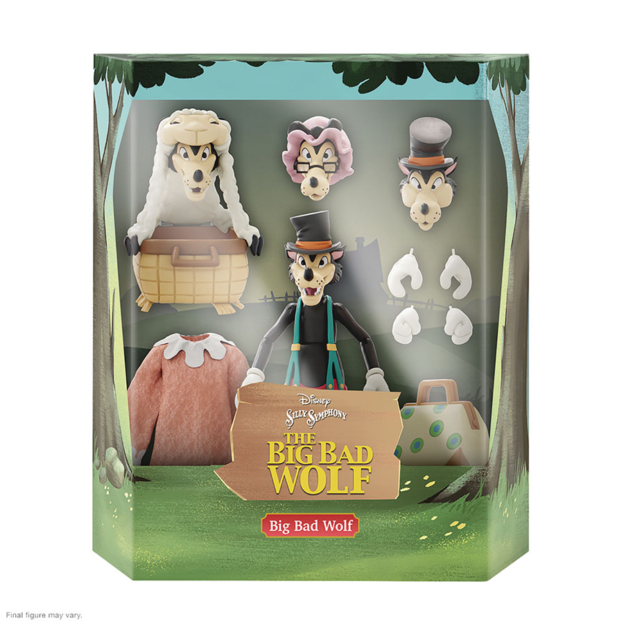 Disney Ultimates Wave 3 Silly Symphony Big Bad Wolf Action Figure