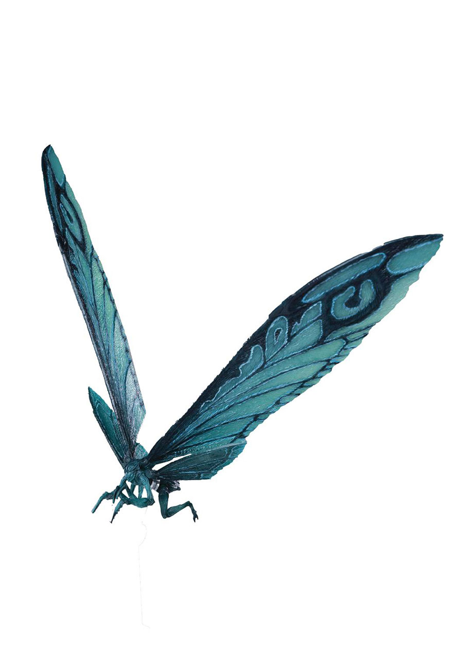 Godzilla 2019 Mothra Emerald Titan Exquisite Basic Previews Exclusive Action Figure