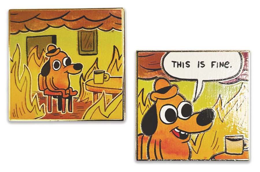 KC Green Official Pin 2-Piece Set