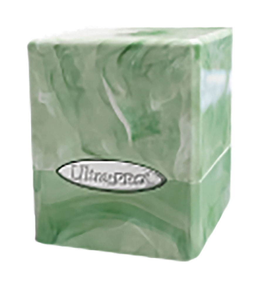 MARBLE SATIN CUBE LIME GREEN WHITE (C: 1-1-2)