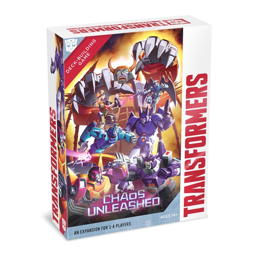Transformers Deck-Building Game Chaos Unleashed Expansion