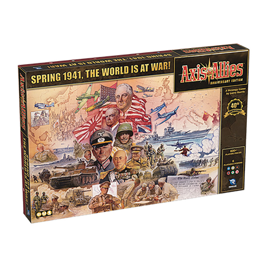 AXIS & ALLIES ANNIVERSARY ED BOARD GAME (C: 1-1-2)