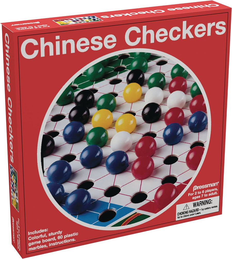 Classic Chinese Checkers Board Game - RESOLICITED