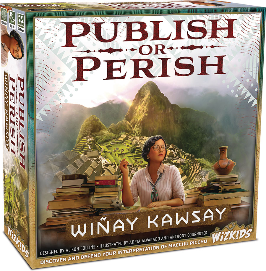 PUBLISH OR PERISH WINAY KAWSAY BOARD GAME (C: 0-1-2)