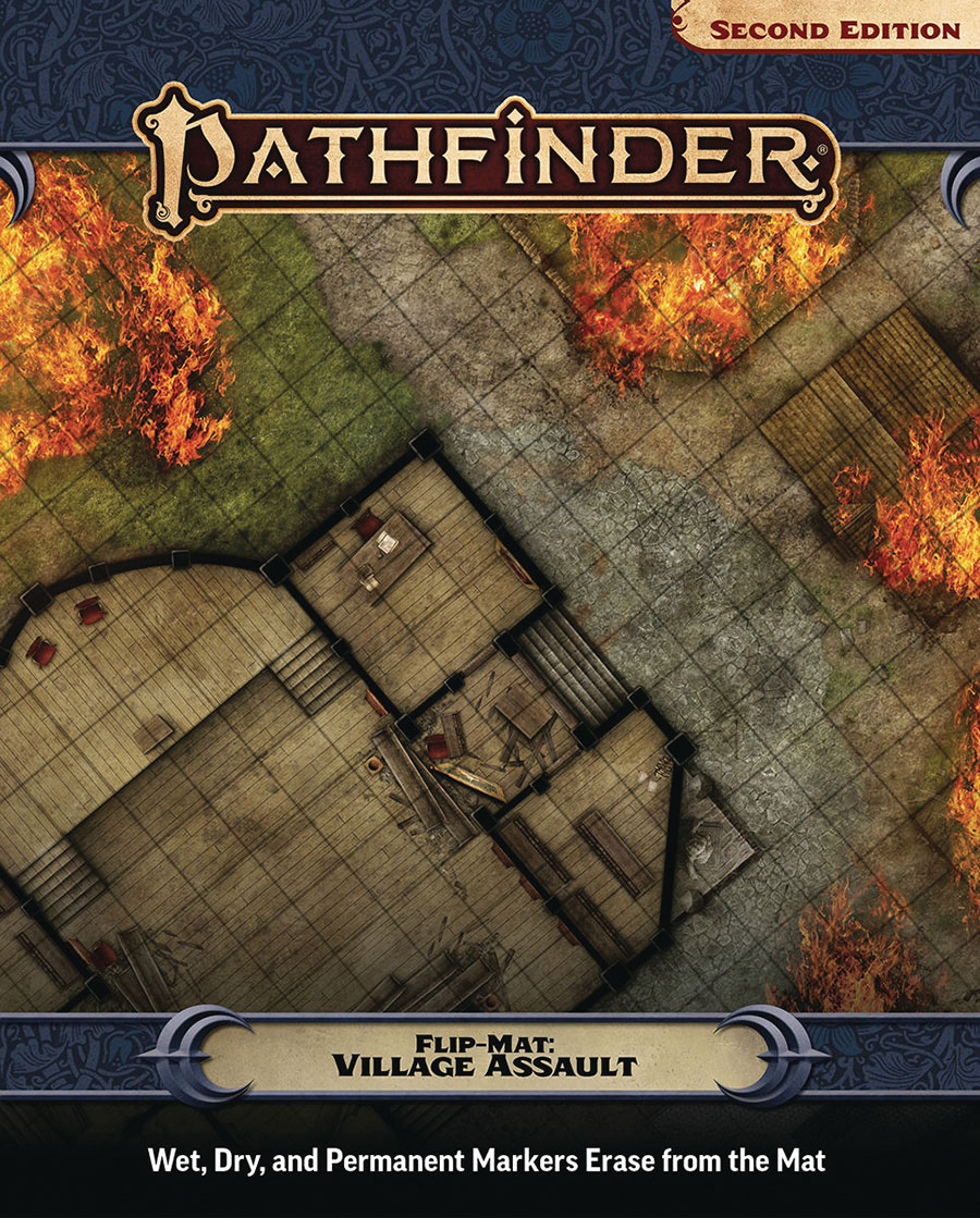 Pathfinder Flip-Mat - Village Assault