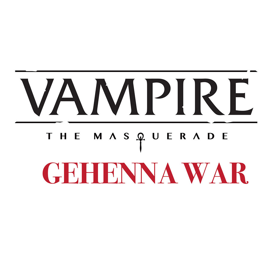 VAMPIRE MASQUERADE RPG GEHENNA WAR HC (C: 1-1-2)