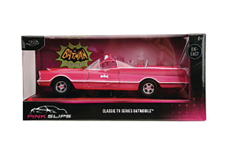 Jada Toys Classic TV Series Batmobile (Pink Slips) 1/24 Scale Die-Cast
