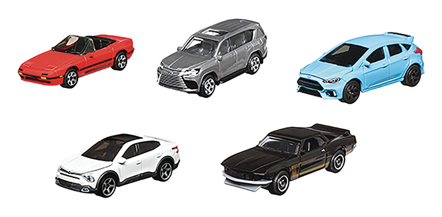 Matchbox Moving Parts 1/64 Scale Die-Cast Wave M Assortment Case
