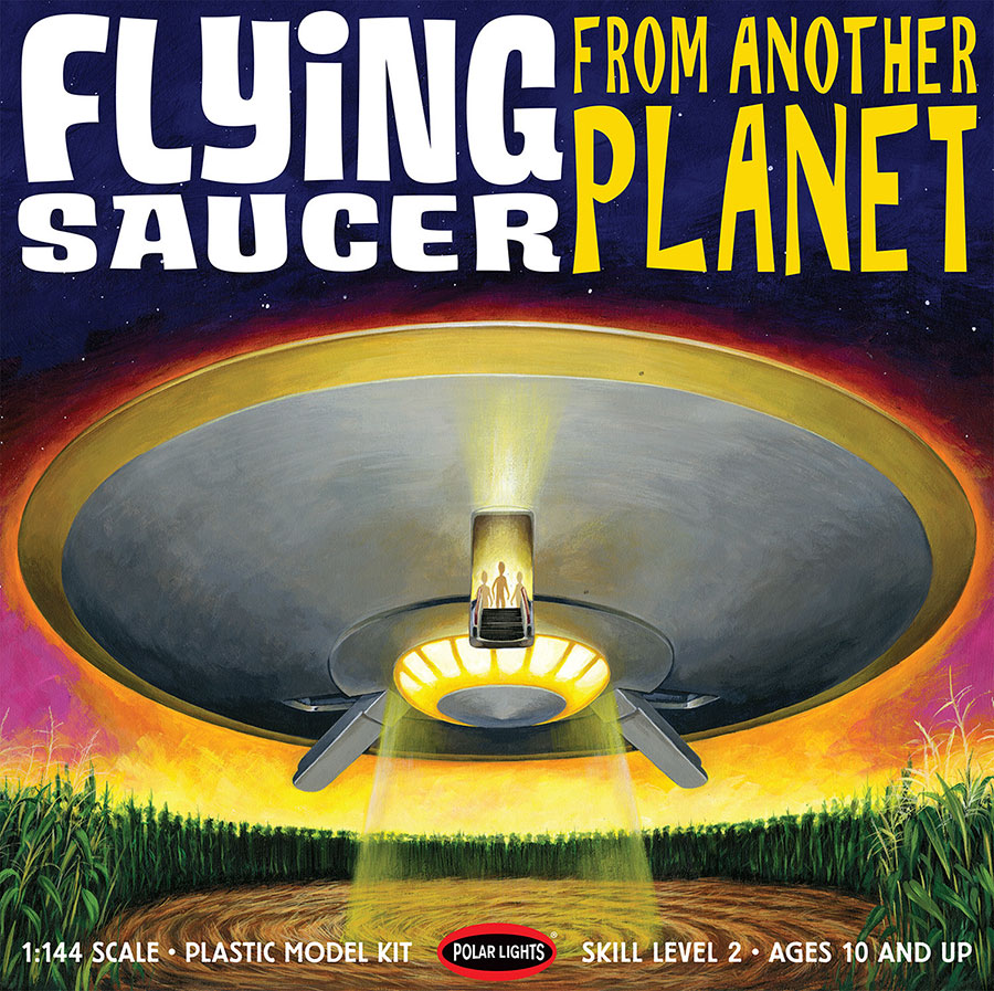 Flying Saucer From Another World UFO 12-Inch 1/48 Scale Model Kit