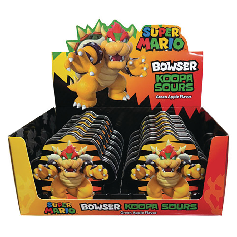 Nintendo Bowser Koopa Sour Candy Display