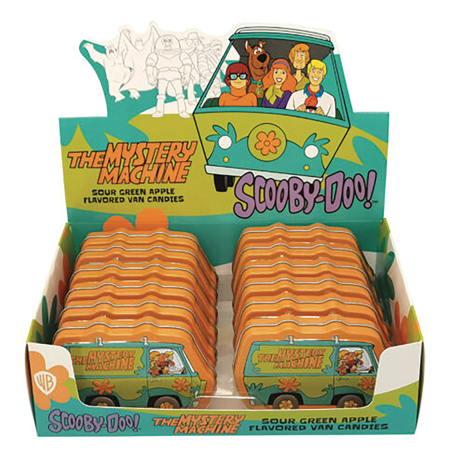 Scooby-Doo Mystery Machine Candy Tin Display