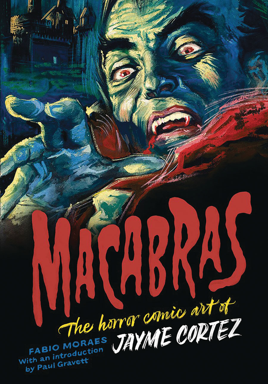 MACABRAS HORROR COMIC ART OF JAYME CORTEZ HC (C: 0-1-0)