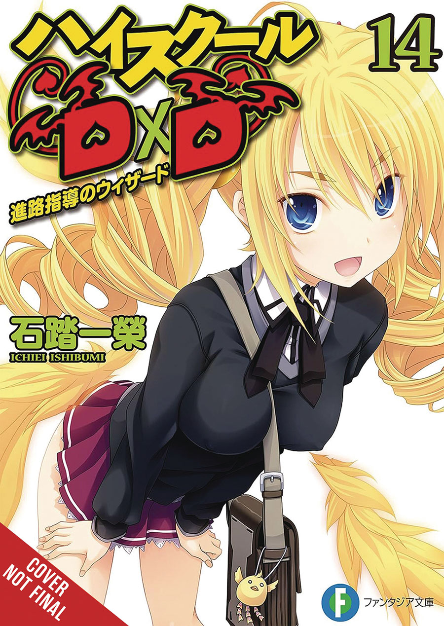 High School DxD Light Novel Vol 14 Mages Of Career Counselling