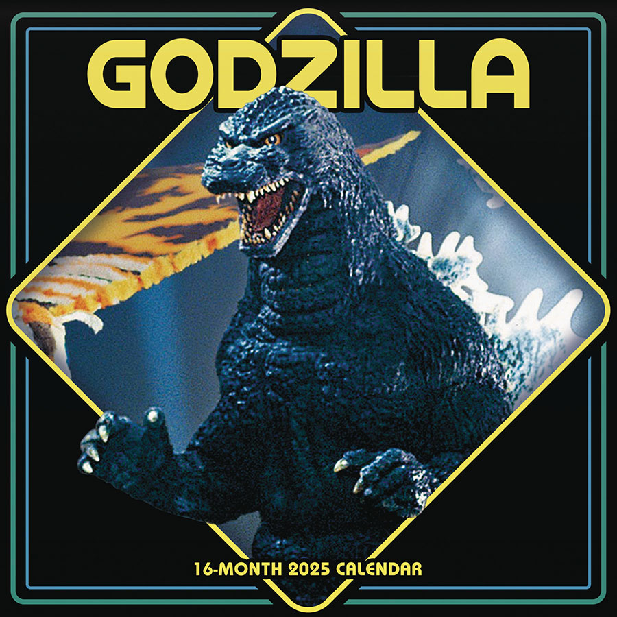 Godzilla Classic 16-Month 2025 Wall Calendar