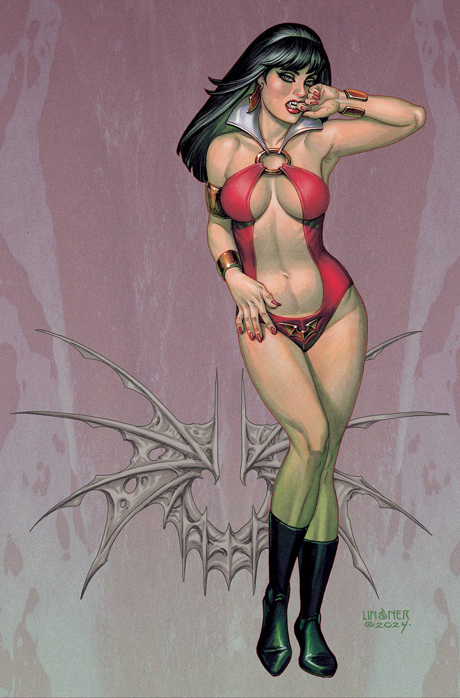 Vampirella Dark Reflections #2 Cover S Incentive Joseph Michael Linsner Virgin Cover