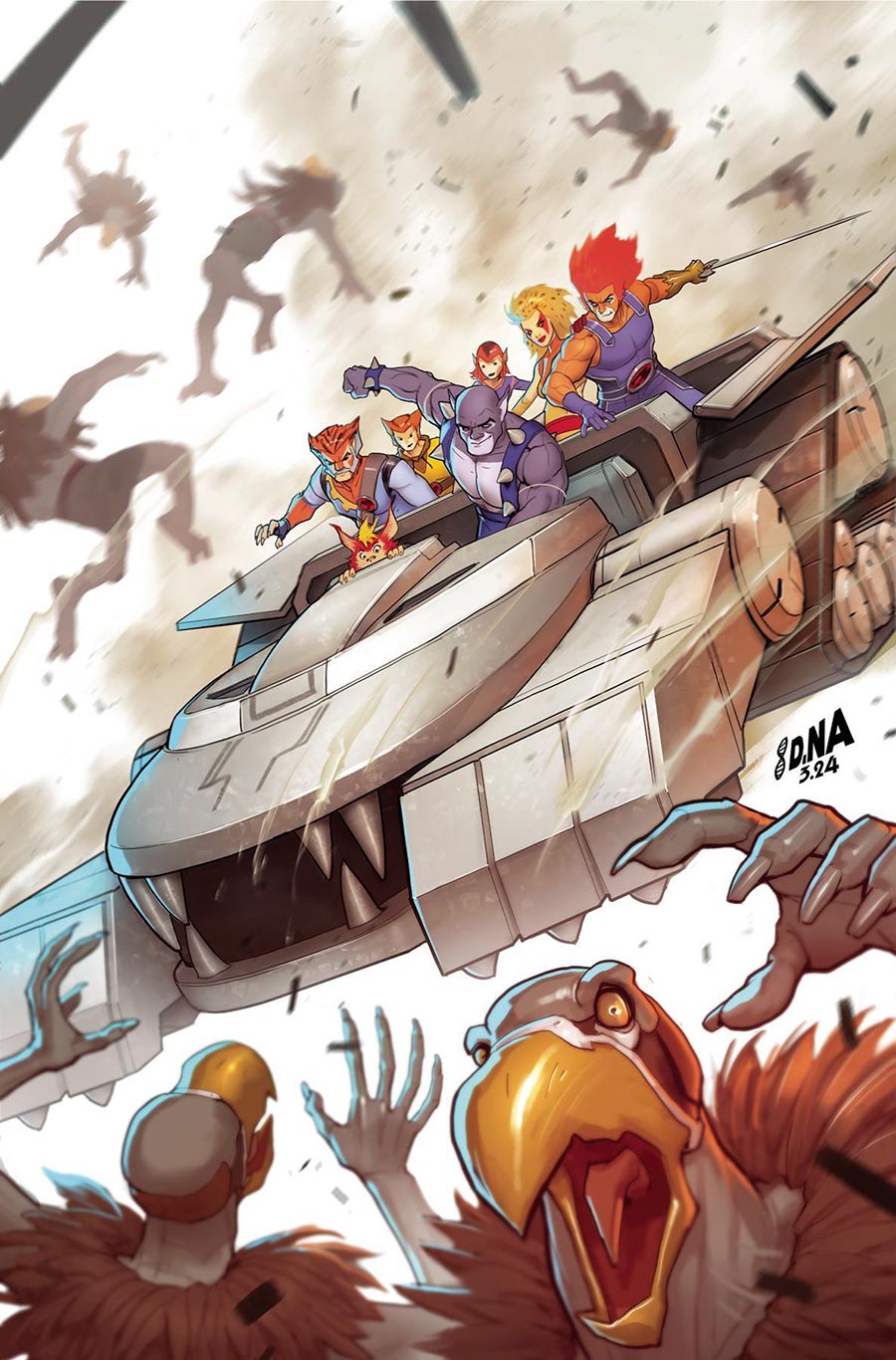 Thundercats Vol 3 #6 Cover O Incentive David Nakayama Foil Virgin Cover