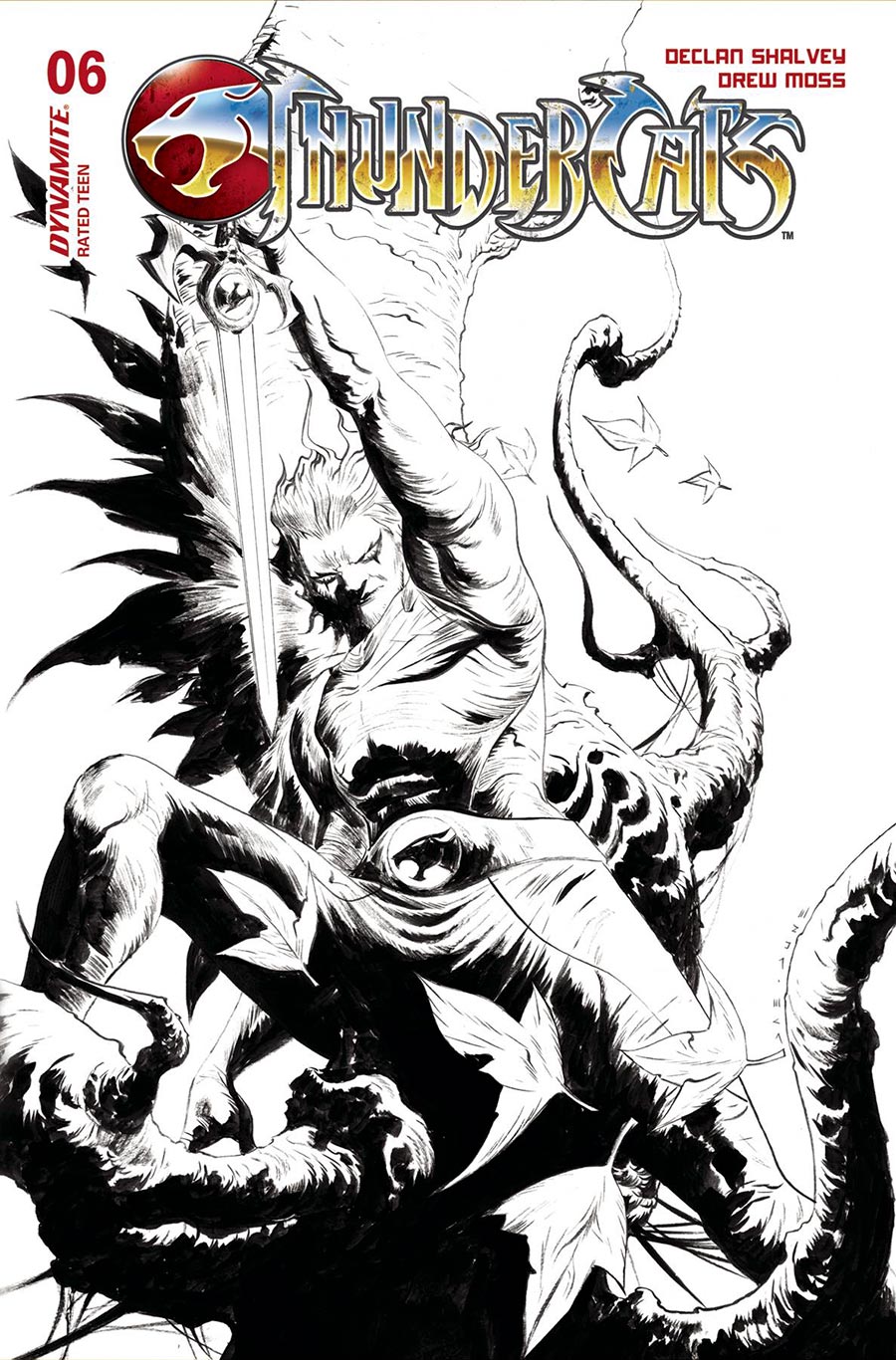 Thundercats Vol 3 #6 Cover S Incentive Jae Lee Line Art Cover