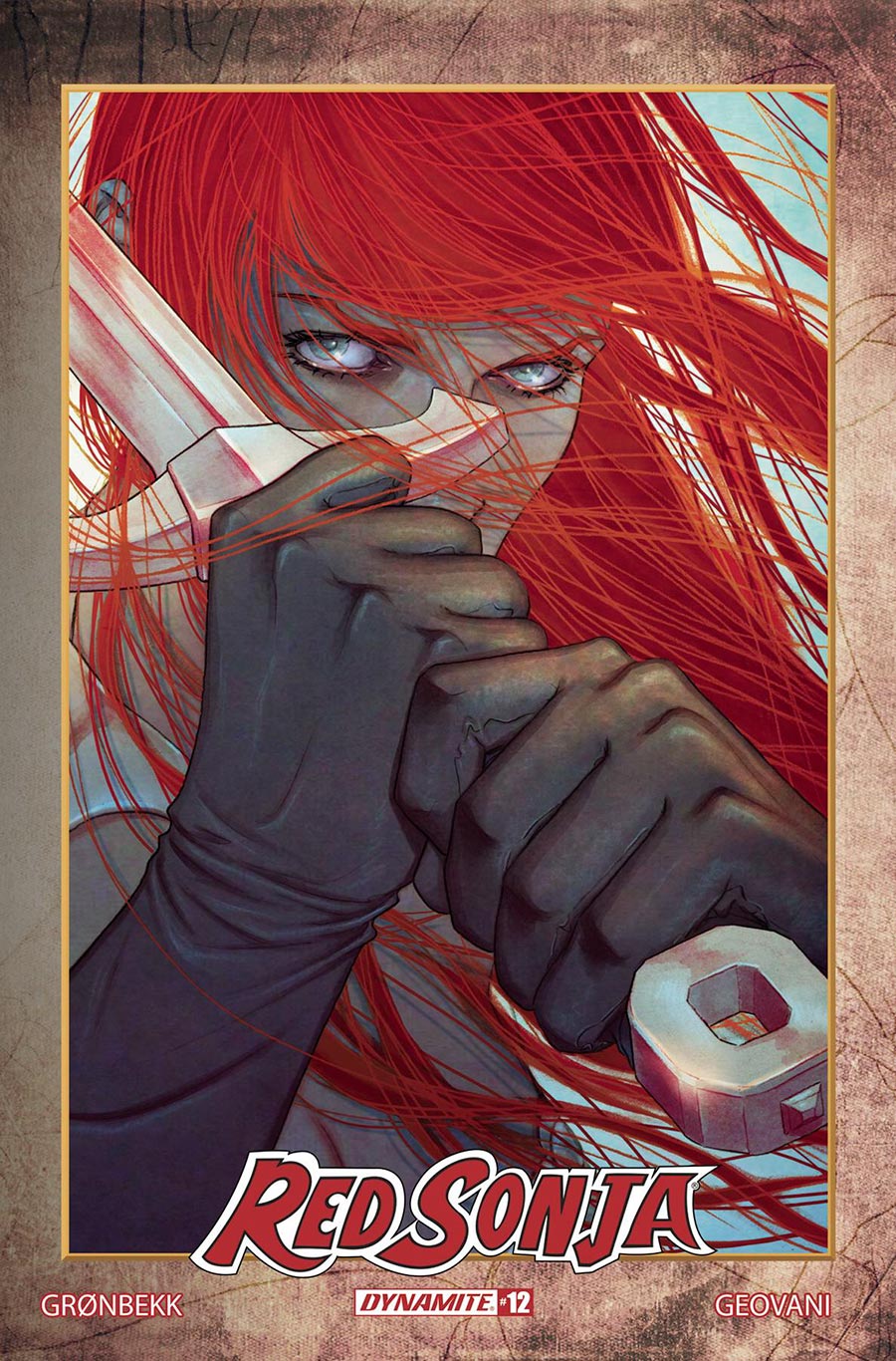 Red Sonja Vol 10 #12 Cover F Incentive Jenny Frison Modern Icon Variant Cover