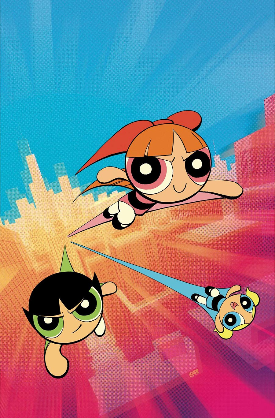 Powerpuff Girls Vol 4 #1 Cover F Variant Leonardo Romero Foil Virgin Cover
