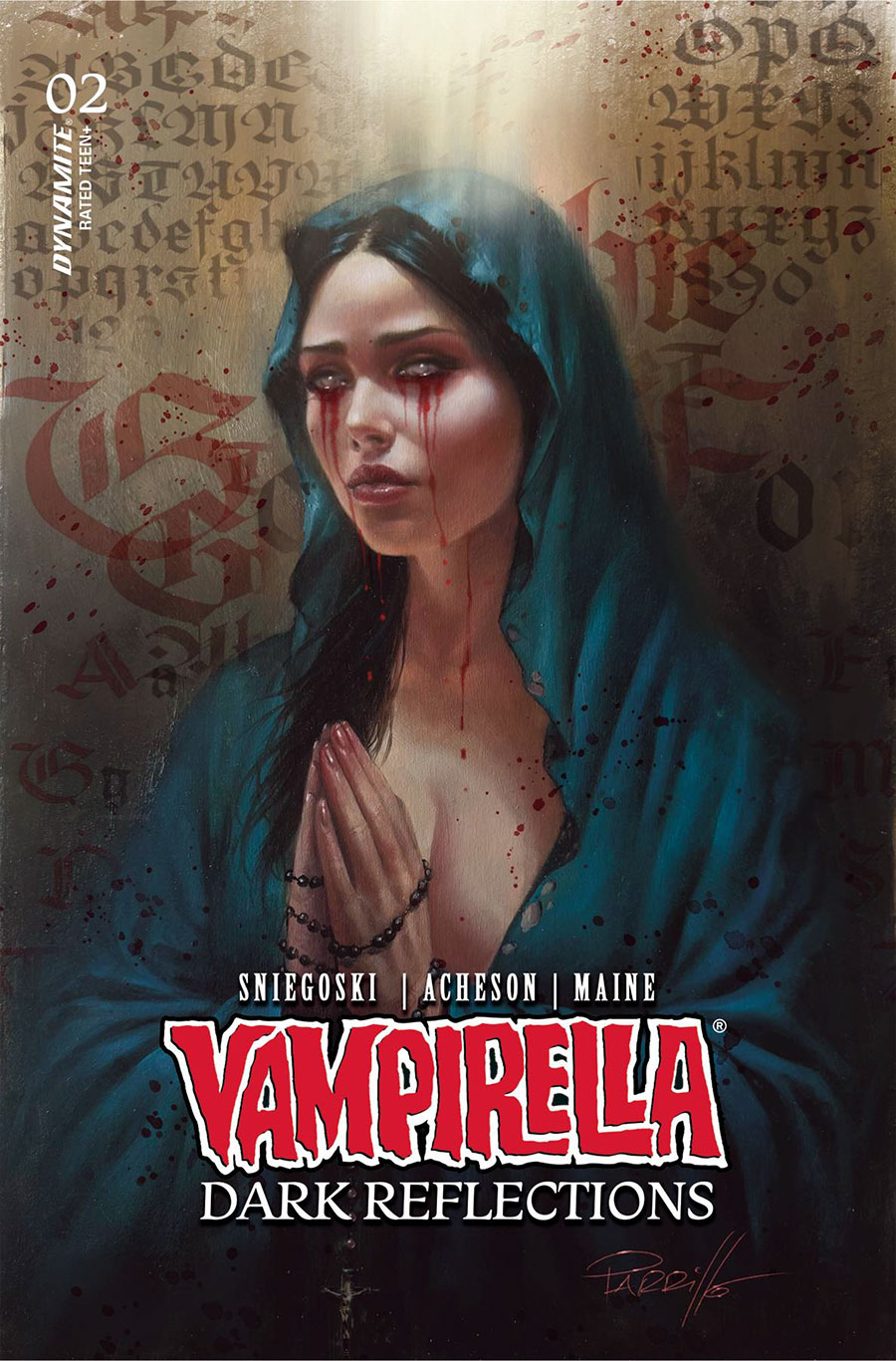 Vampirella Dark Reflections #2 Cover F Variant Lucio Parrillo Foil Cover