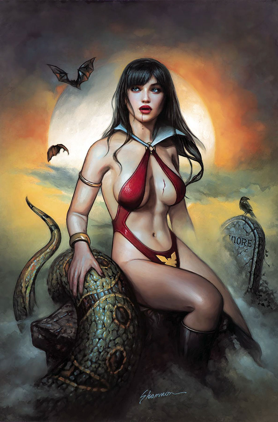Vampirella Dark Reflections #2 Cover I Limited Edition Shannon Maer Virgin Cover