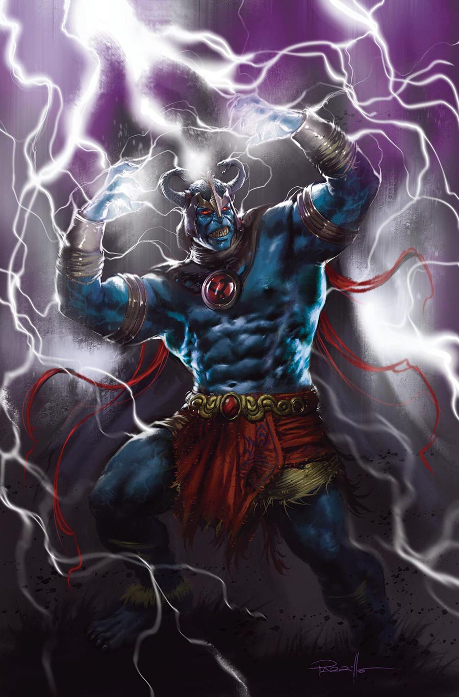 Thundercats Vol 3 #6 Cover H Variant Lucio Parrillo Foil Virgin Cover