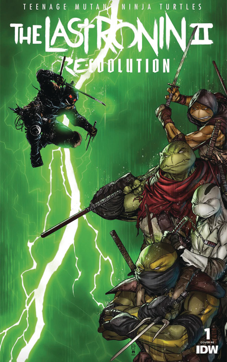 Teenage Mutant Ninja Turtles The Last Ronin II Re-Evolution #1 Cover K DF Raymond Gay Exclusive Variant Cover