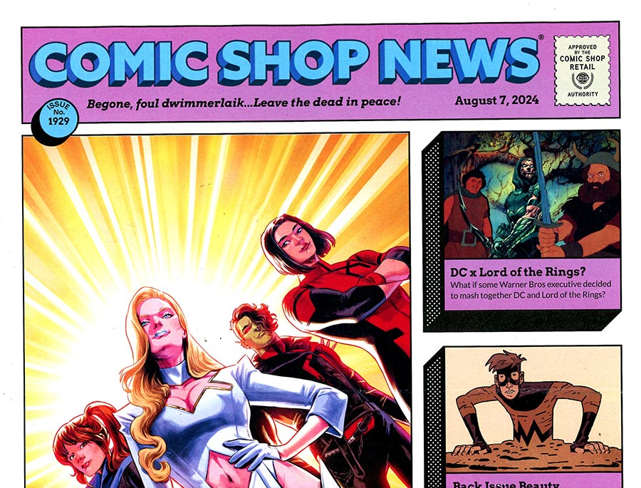 Comic Shop News #1929 - FREE - Limit 1 Per Customer