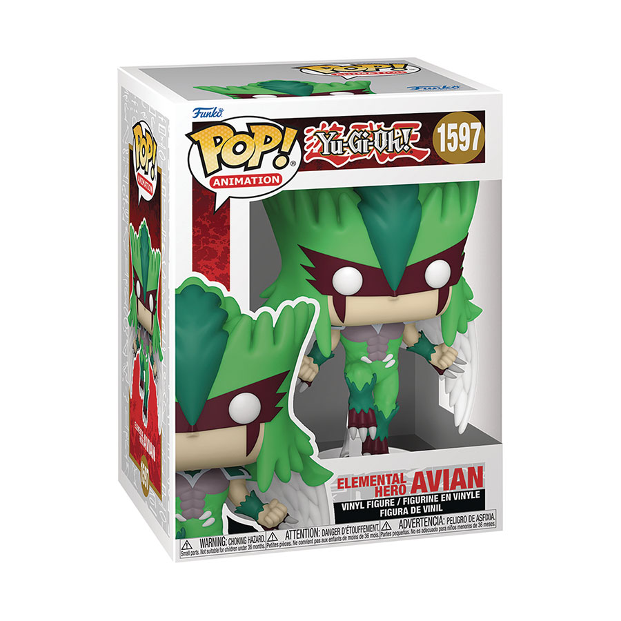 POP Animation Yu-Gi-Oh Elemental Hero Avian Vinyl Figure