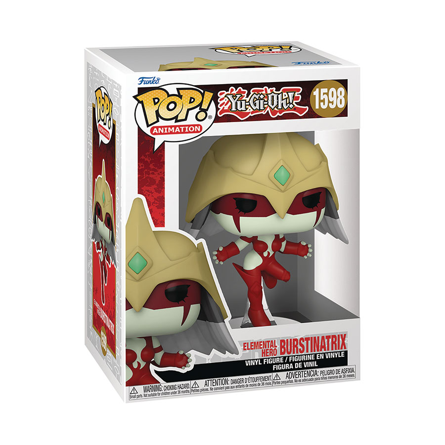 POP Animation Yu-Gi-Oh Elemental Hero Burstinatrix Vinyl Figure