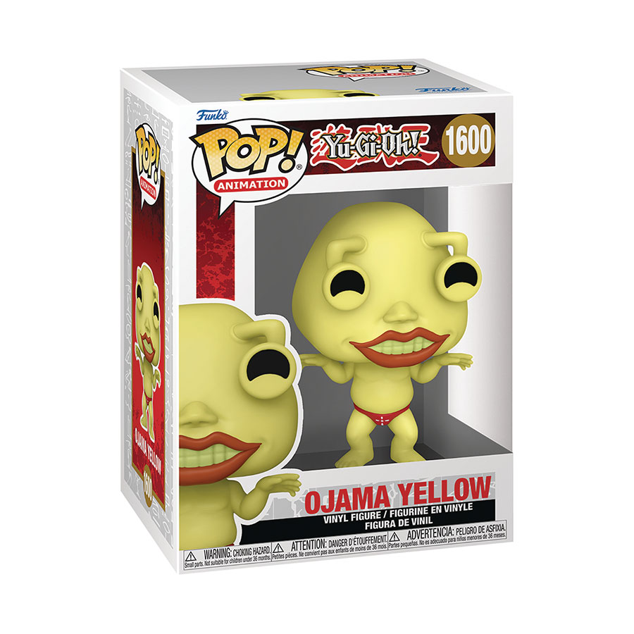 POP Animation Yu-Gi-Oh Ojama Yellow Vinyl Figure