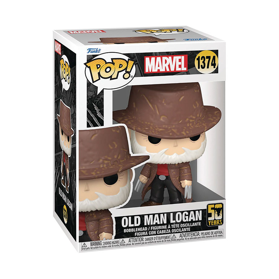 POP Marvel Wolverine 50th Anniversary Old Man Logan Vinyl Bobble Head