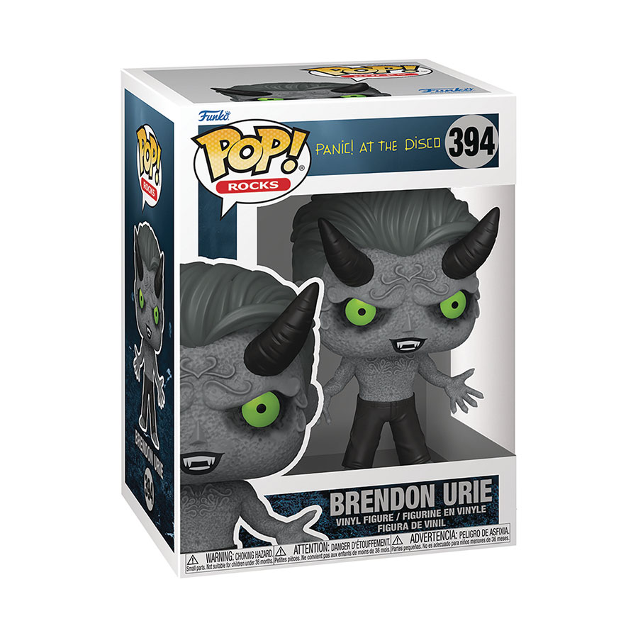 POP Rocks Panic At The Disco Brendon Urie (Demon) Vinyl Figure