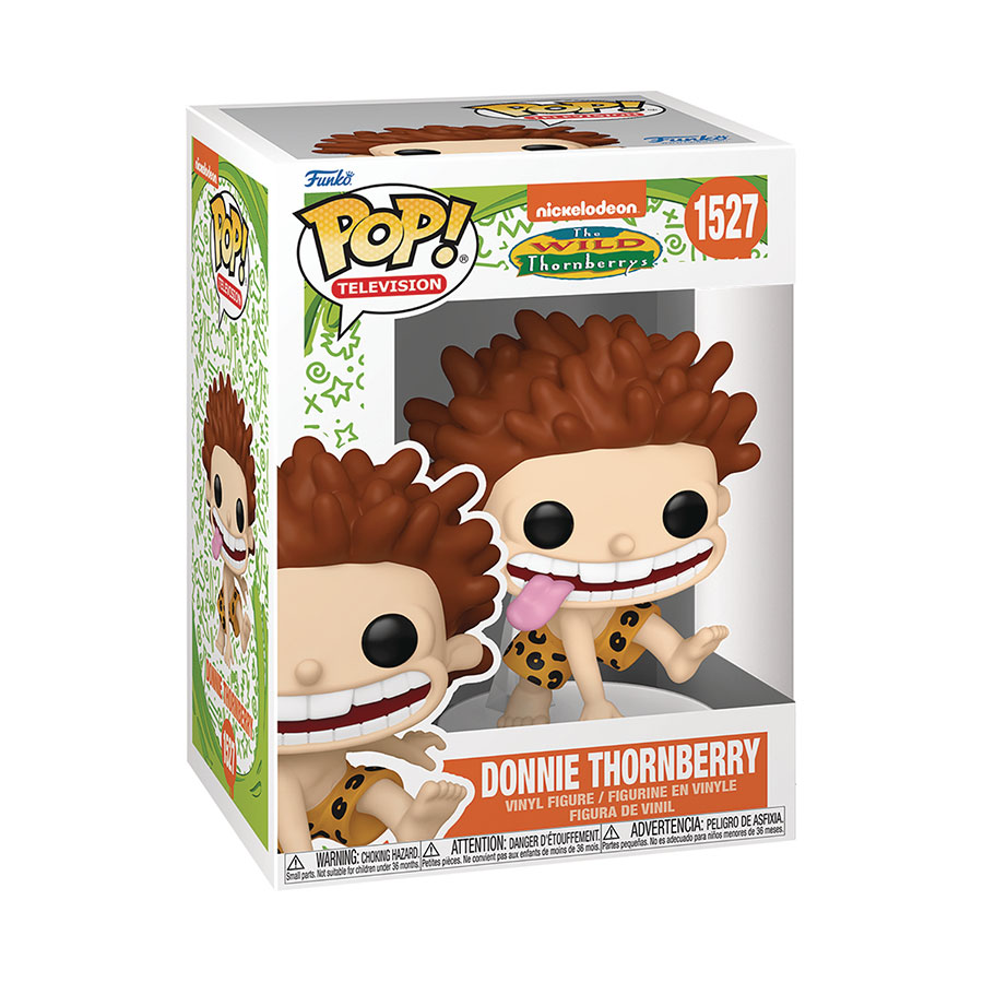 POP Television Nickelodeon Rewind Wild Thornberrys Donnie Thornberry Vinyl Figure