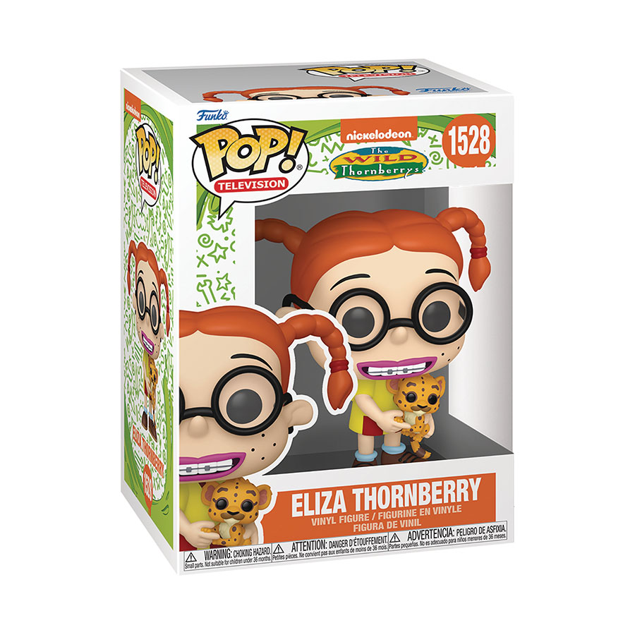 POP Television Nickelodeon Rewind Wild Thornberrys Eliza Thornberry Vinyl Figure