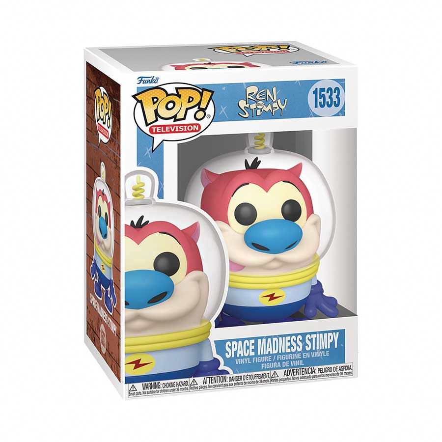 POP Television Ren & Stimpy Space Madness Stimpy Vinyl Figure