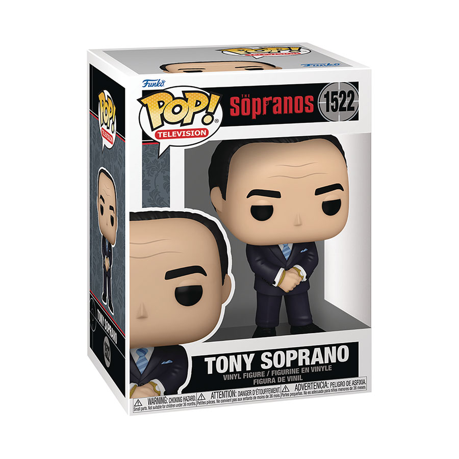 POP Television Sopranos Tony Soprano Vinyl Figure