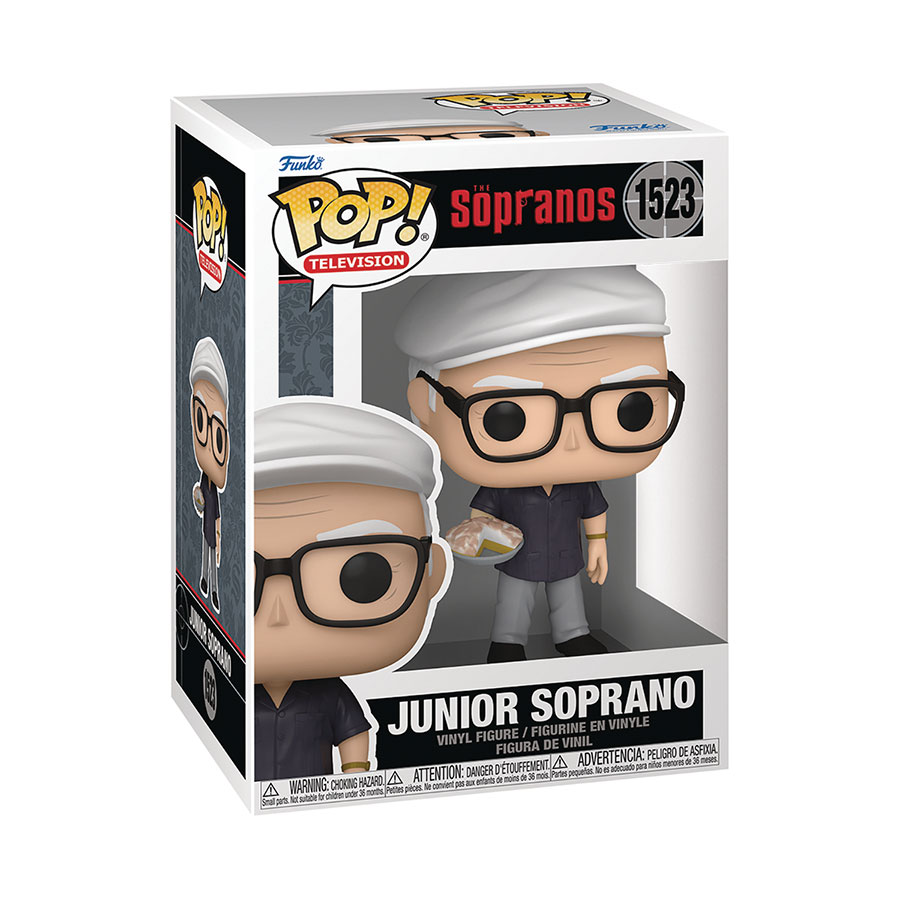 POP Television Sopranos Uncle Junior Soprano Vinyl Figure