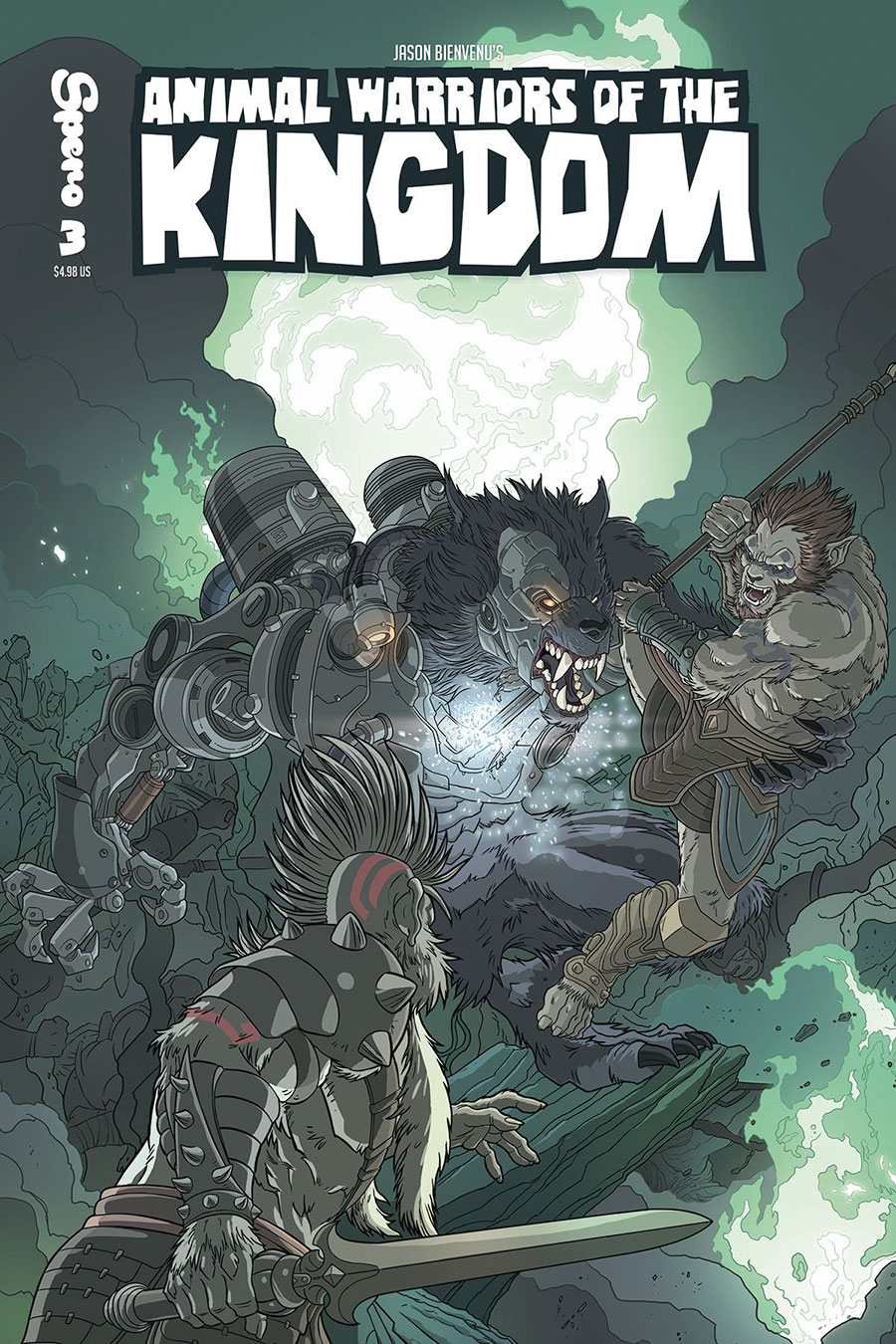 Animal Warriors Of The Kingdom #3 Cover A Regular Utama Prastha Cover