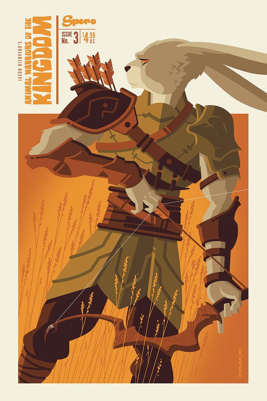 Animal Warriors Of The Kingdom #3 Cover B Variant Tom Whalen Cover