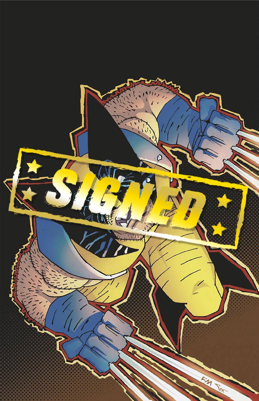 Wolverine Vol 7 #50 Cover R Incentive Frank Miller Virgin Cover Signed By Cory Smith