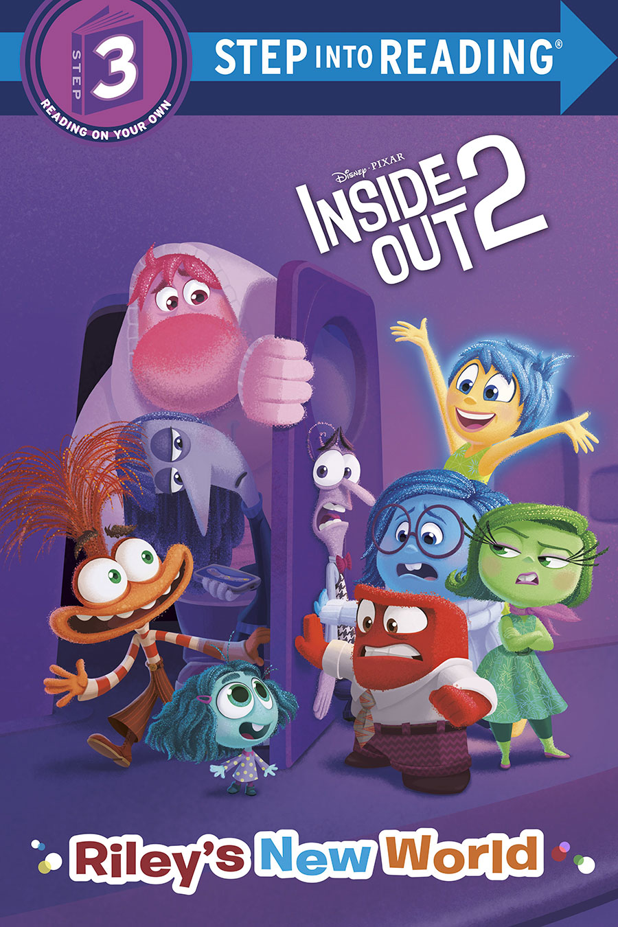 Step Into Reading Disney Pixar Inside Out 2 Rileys New World TP