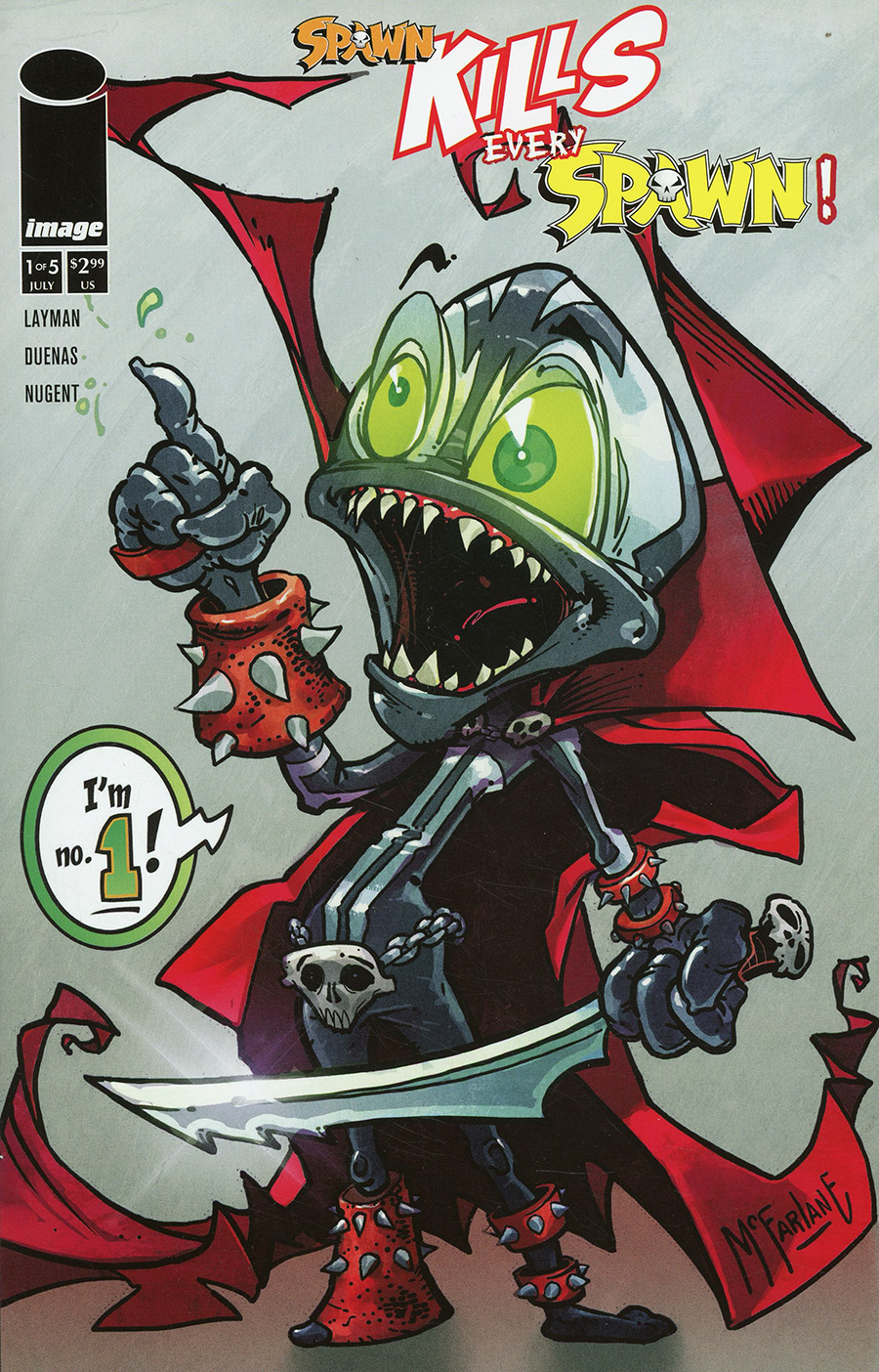 Spawn Kills Every Spawn #1 Cover B Variant Todd McFarlane Cover