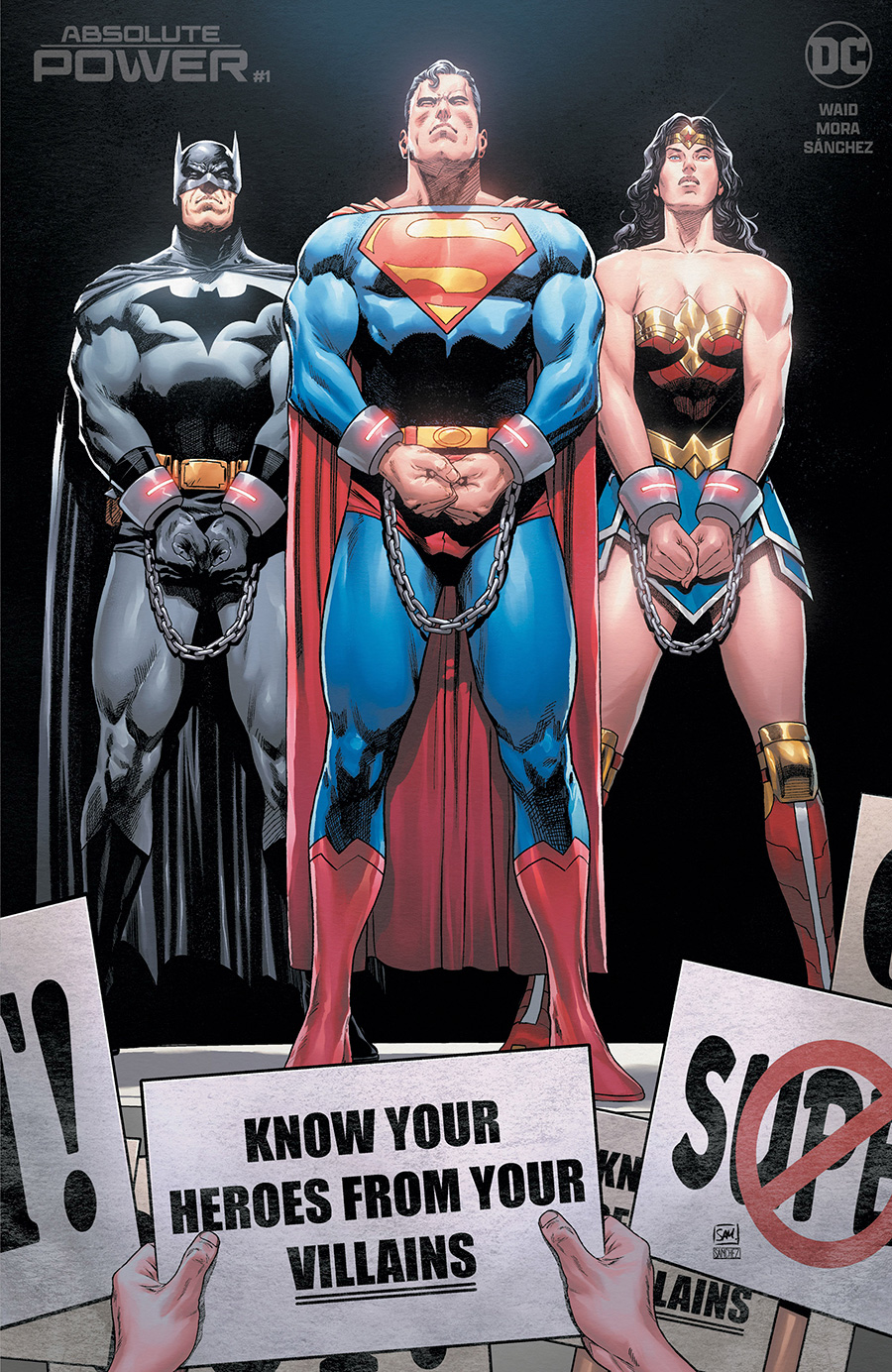 Absolute Power #1 Cover I Variant Daniel Sampere Power Participation Card Stock Cover