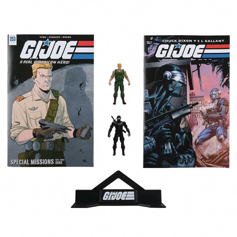 GI Joe 3-Inch 2-Pack Action Figure Wave 1 - Duke & Snake Eyes