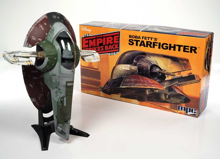 MPC Star Wars The Empire Strikes Back Boba Fetts Starfighter 1/85 Scale Model Kit